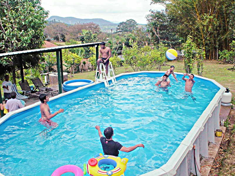 Family Pool Fun